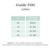 Gigoteuse à manches amovibles Animals Nougat TOG 2-3 (3-6 mois)  par Jollein